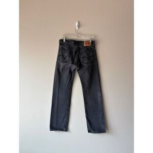 Levi's 501 straight leg button fly jeans
